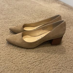 Sole Society Andorra Suede Block Pump